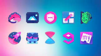 Unicorn - Free Icon Pack screenshot 1