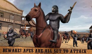 Angry Gorilla Cowboy Survival screenshot 5