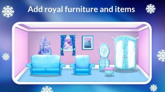 Ice Princess Doll House Games screenshot 0