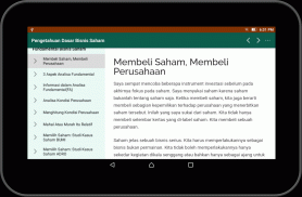 Pengetahuan Dasar Bisnis Saham screenshot 4