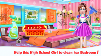 Highschool Girl House Cleaning screenshot 2