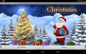 Christmas Live Wallpaper screenshot 1