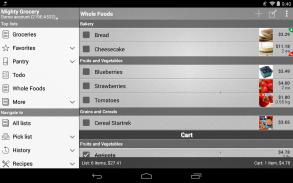 Mighty Shopping List Free screenshot 0