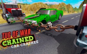 Chained Car Crash Beam Drive: Accident Simulator screenshot 8