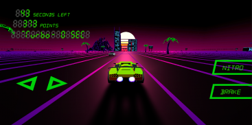 Retrowave Drive screenshot 1