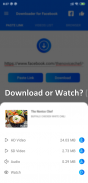 Video Downloader for Facebook screenshot 0