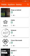 Pebble - App Store - Backup screenshot 1