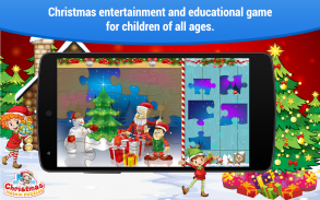 Christmas games: Kids Puzzles screenshot 5