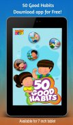 50 Good Habits for Kids screenshot 5