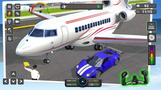 Plane Pilot Simulator Car Game screenshot 5