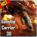 Gunship Carrier Helicopter 3D