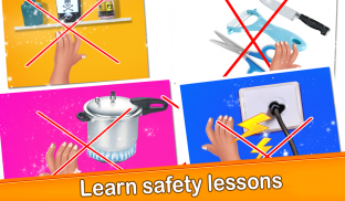 Child Safety Basic Rules games screenshot 2