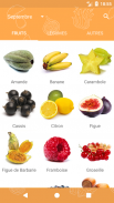 Fruits et légumes de saison screenshot 1