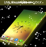 Wallpaper Live Clock screenshot 1