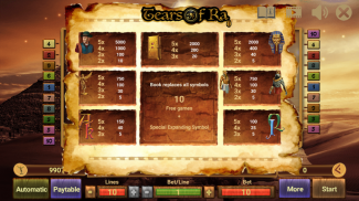 Tears of RA Slot - Free Slot screenshot 1