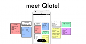 Qlate - Calculator + Notepad screenshot 3