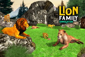 Angry Lion Family Simulator: Animal Adventure Game screenshot 5