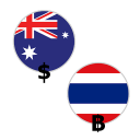 AUD to THB Currency Converter Icon