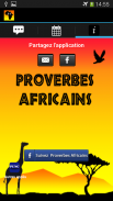Proverbes Africains GRATUIT screenshot 0