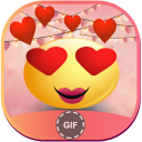 Love Emoji GIF Icon