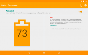 Battery Percentage screenshot 0