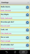 Danish phrasebook and phrases screenshot 7