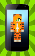 Tiger skins for Minecraft PE screenshot 1