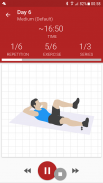 Abs workout A6W - flat belly at home screenshot 3