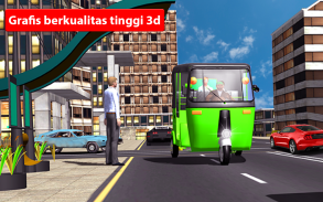 Becak Mengemudi Simulator screenshot 6