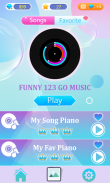 Funny 123 Go Piano Tiles screenshot 3