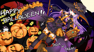 Halloween Anime - HD Wallpaper screenshot 1