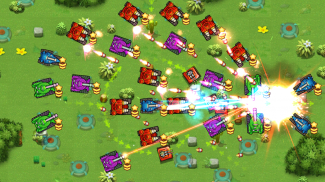 Tank Fun Heroes - Land Forces War screenshot 1