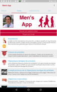 Men's App - Salud del hombre screenshot 0