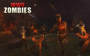 WWII Zombies Survival - World War Horror Story screenshot 0