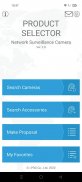 i-PRO Product Selector screenshot 2