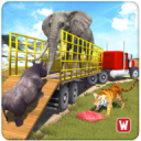 Offroad Wild Animals Transport Icon