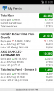 My Funds - Portfolio Tracker screenshot 3