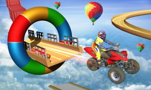 Mega Ramp Tricycle Moto Bike GT Stunt Racing Games screenshot 8