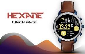 Hexane Watch Face and Clock Live Wallpaper screenshot 2
