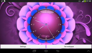 Sunflower Clock screenshot 6