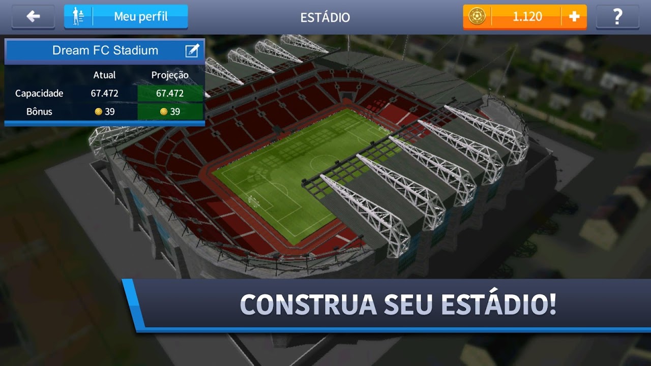 Versão antiga de Dream League Soccer