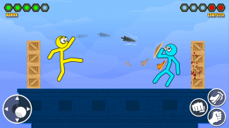 Stickman Kick Fighting Game screenshot 0