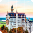 Tile Puzzle: beautiful castles