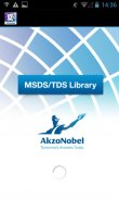 MSDS/TDS Library screenshot 1