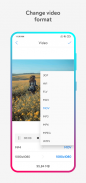 Changer le format vidéo screenshot 2