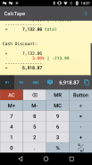 CalcTape kalkulator screenshot 7
