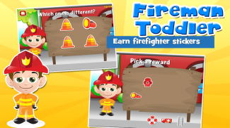 Pompier école Toddler gratuit screenshot 3