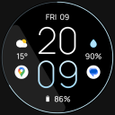 MNML Thin: Watch face Icon