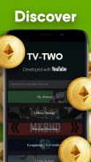 TV-TWO:  वीडियो देखें, पुरस्कार प्राप्त करें BTC screenshot 0