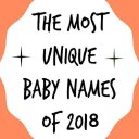 Unique baby names 2018 Icon